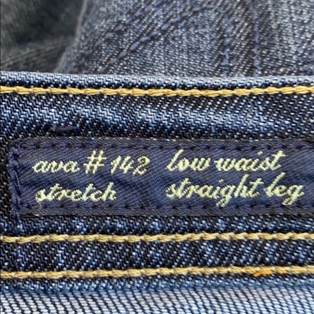 CITIZENS OF HUMANITY Ava Low Rise Strt Leg Jeans Orig Sz 31, altered smaller - Picture 11 of 15